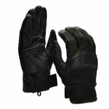 Gants tactiques de combat originaux de l'armée autrichienne Gants militaires en cuir Nomex
