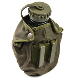 Bouteille d'eau à boire originale de l'armée autrichienne, pochette pour cantine militaire