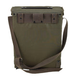 Sac de premiers secours original de l'armée autrichienne à bandoulière olive pour médecin, survie médicale, NEUF