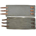 Guêtres de jambe originales de l'armée autrichienne M58. Guêtres de surplus militaire vintage