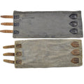 Guêtres de jambe originales de l'armée autrichienne M58. Guêtres de surplus militaire vintage