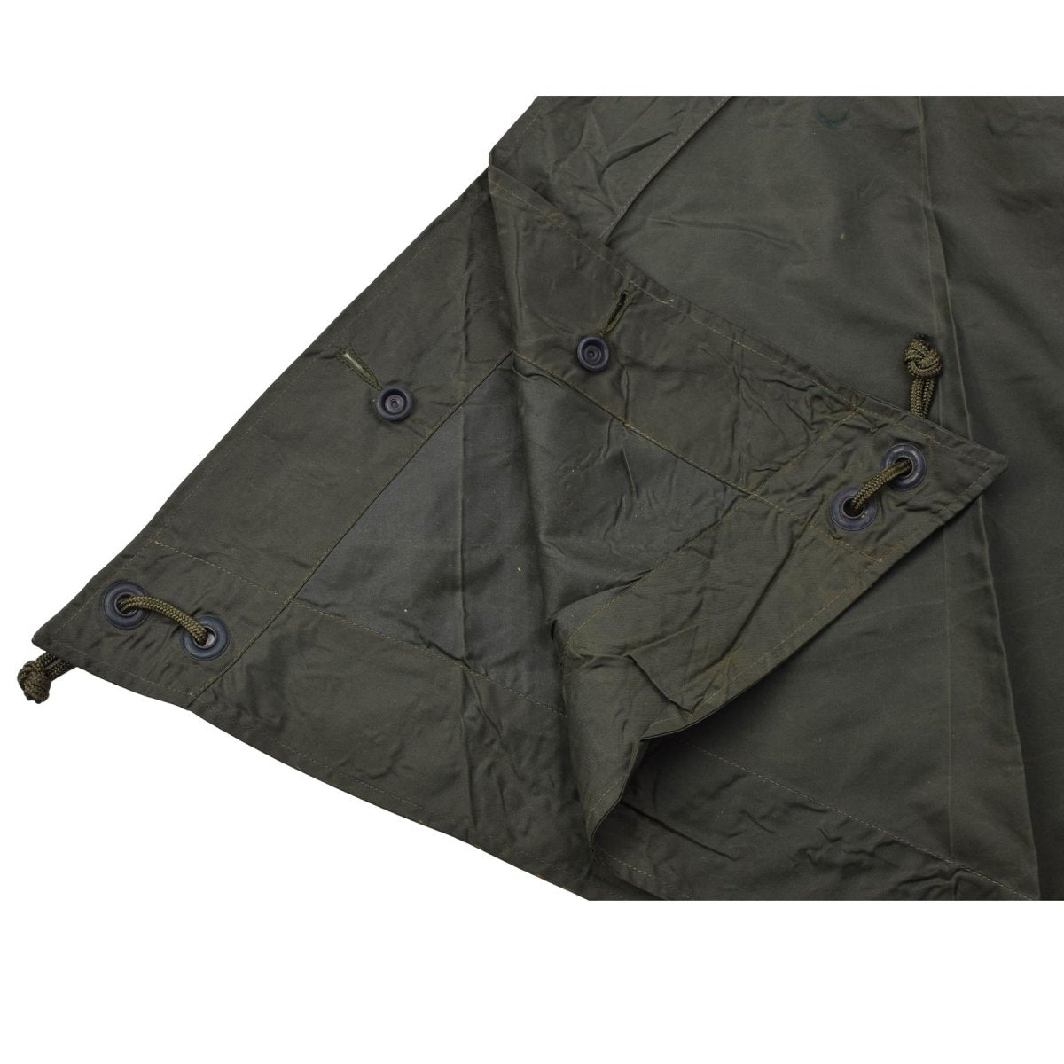 Bâche militaire originale de l'armée autrichienne, abri de tente, 320x120, olive