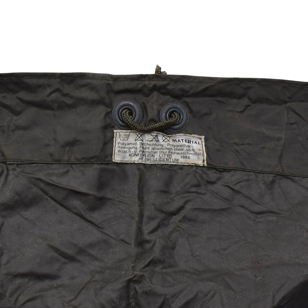 Bâche militaire originale de l'armée autrichienne, abri de tente, 320x120, olive