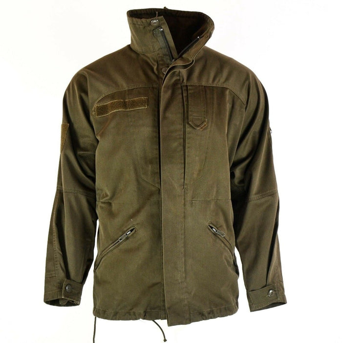Veste de montagne de combat de l'armée autrichienne BH originale ripstop militaire olive terne OD - GoMilitar