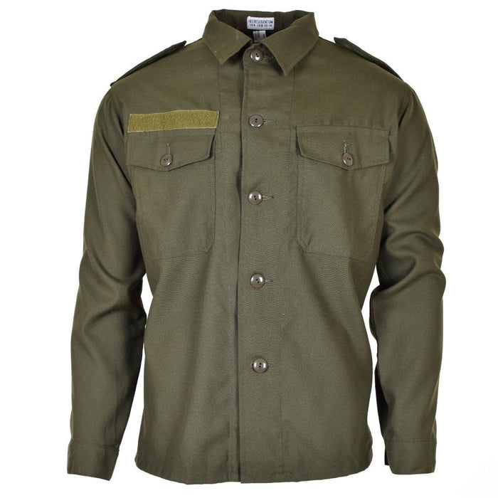 Chemise de combat originale de l'armée autrichienne BH militaire vert olive BDU Field NEW - GoMilitar