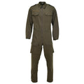 Combinaison de travail militaire autrichienne originale BH pour homme, combinaison de mécanicien en polycoton, olive