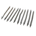 Piquets de tente en aluminium militaires autrichiens d'origine, piquets de camping, paquet de 10, 26 cm