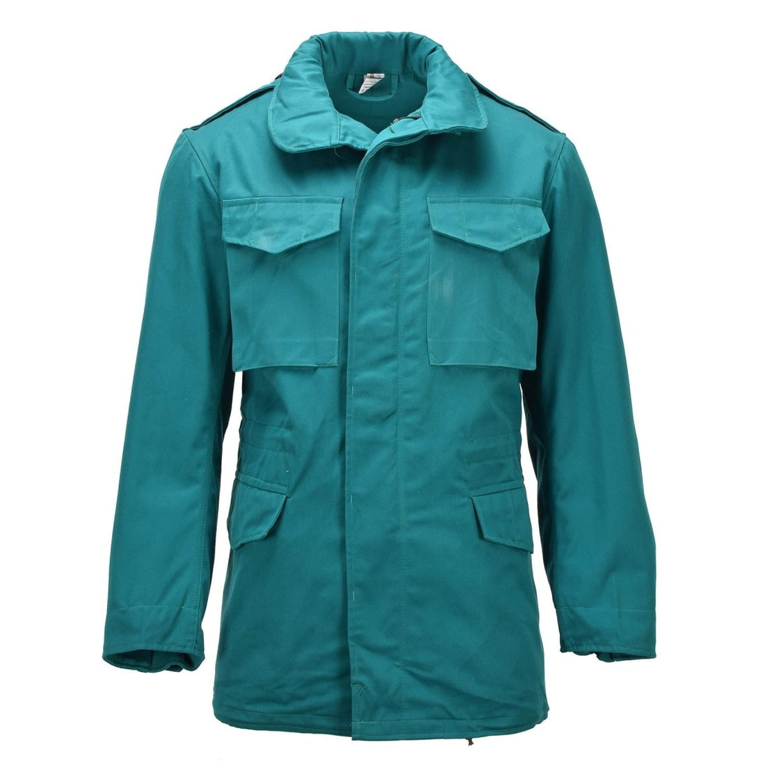 Veste militaire autrichienne originale Parka classique style M65 coton vert