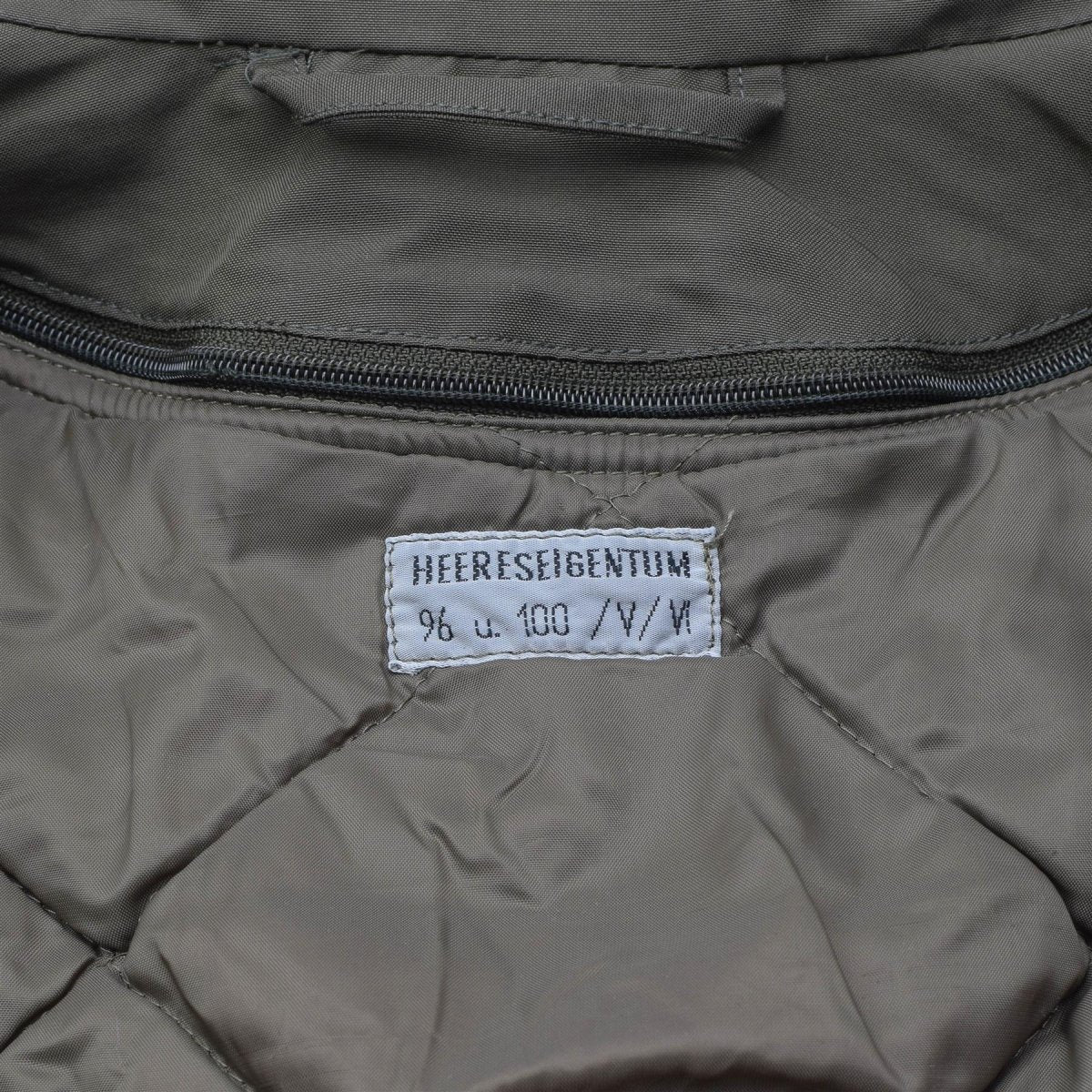 Parka militaire autrichienne originale en Gore-Tex avec doublure, veste de pluie décontractée et formelle
