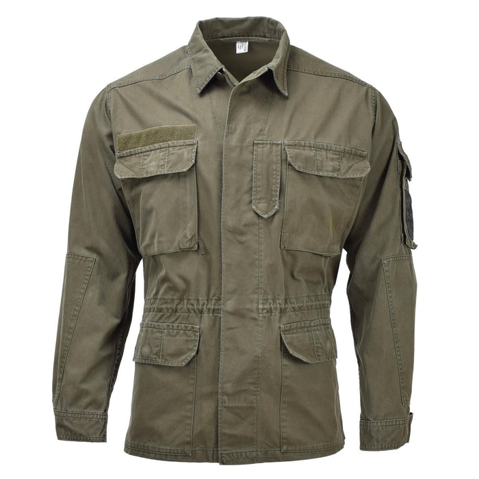 Veste militaire autrichienne originale forces de combat champ d'olivier troupes armée en plein air - GoMilitar