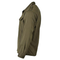 Robe chemise à manches longues d'origine autrichienne militaire olive décontractée légère NEUF