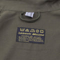 Robe chemise à manches longues d'origine autrichienne militaire olive décontractée légère NEUF