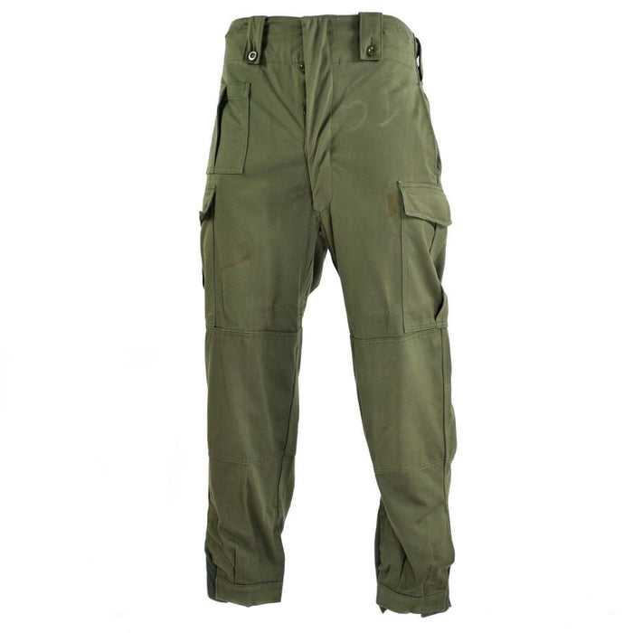 Pantalon de combat de campagne original de l'armée belge M65 surplus de pantalon militaire vert olive - GoMilitar