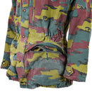 Original Belgian army military combat M90 field jacket parka JIGSAW CAMO surplus - GoMilitar