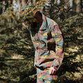 Veste de combat militaire M90 ​​de l'armée belge d'origine parka JIGSAW CAMO surplus
