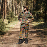 Pantalon de combat militaire M90 ​​de l'armée belge d'origine Pantalon JIGSAW surplus