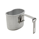 Cantine Militaire Belge Originale 1L Pochette Plastique Gobelet Aluminium Inclus