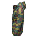 Veste imperméable militaire belge originale, camouflage puzzle, imperméable Seyntex