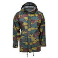 Veste imperméable militaire belge originale, camouflage puzzle, imperméable Seyntex