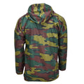 Veste imperméable militaire belge originale, camouflage puzzle, imperméable Seyntex