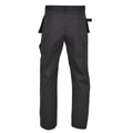 Pantalon cargo de travail militaire belge original, genoux renforcés et durables, noir, NEUF