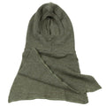 Cagoule militaire originale belge chaude olive en laine tricotée côtelée NEUF