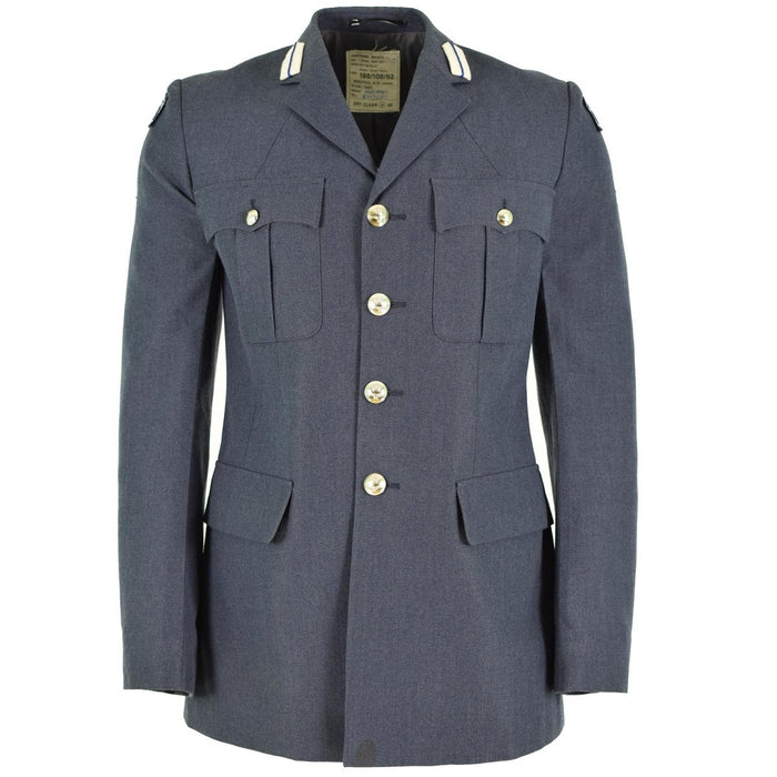 Veste d'uniforme formelle originale de l'armée britannique, bleu de parade, problème militaire des forces aériennes - GoMilitar