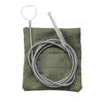 Kit de nettoyage individuel IHS original en métal vert de l'armée britannique, taille compacte, NEUF