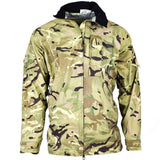 Veste de pluie camouflage MTP de combat militaire de l'armée britannique originale imperméable Goretex