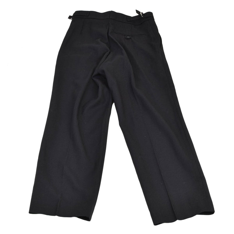 Original British Army royale navy class 1 pants dress black formal trousers NEW - GoMilitar