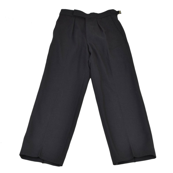Original British Army royale marine classe 1 pantalon robe pantalon formel noir NOUVEAU - GoMilitar
