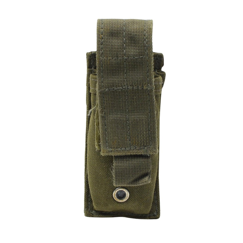 Original British Army single pistol magazine pouch tactical holster field Olive - GoMilitar