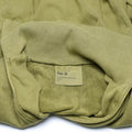Chemise en tricot originale de l'armée britannique à fermeture éclair Sous-chemise thermique zippée Vert OD