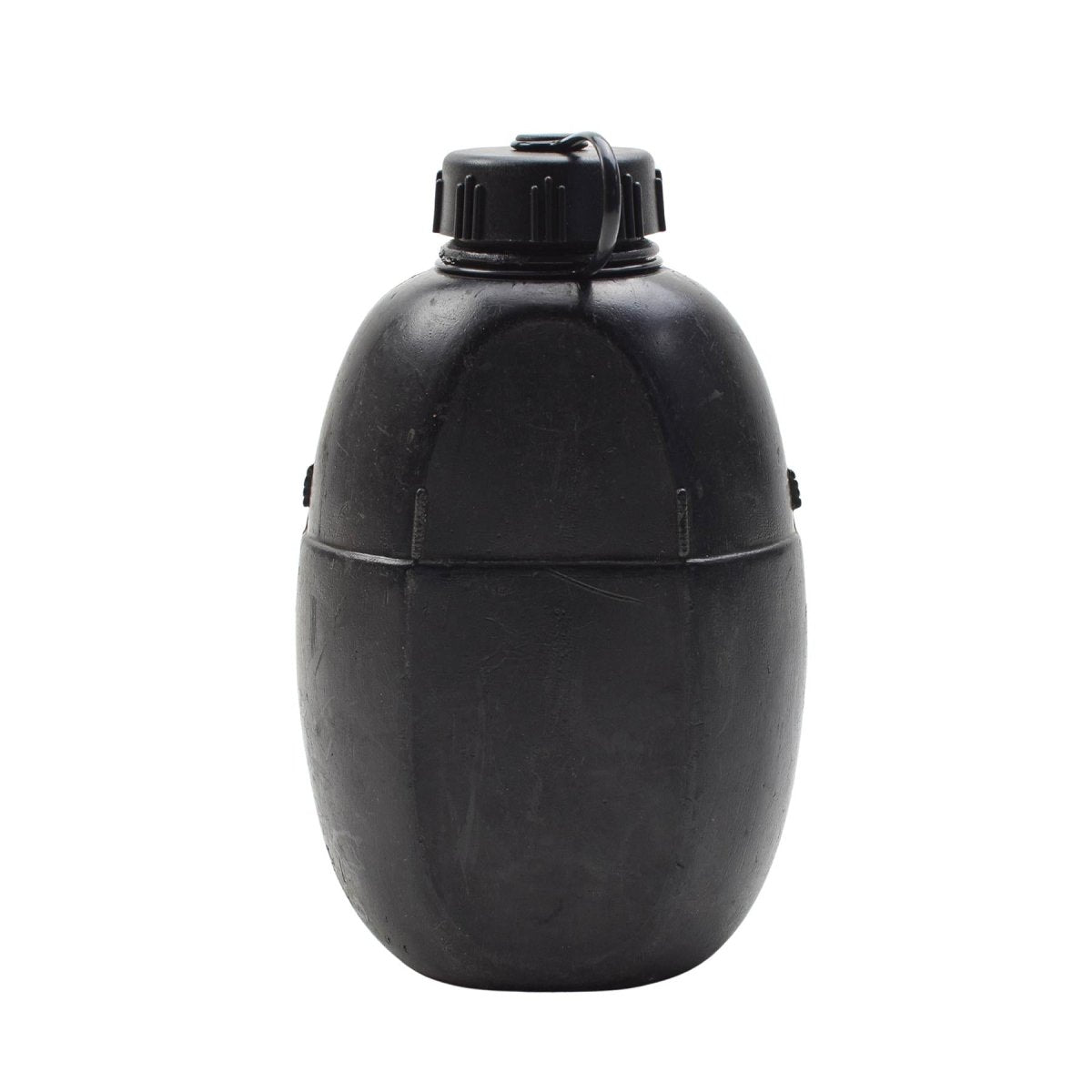 Cantine militaire britannique originale de 1 L avec couvercle à visser, pochette vintage incluse, olive
