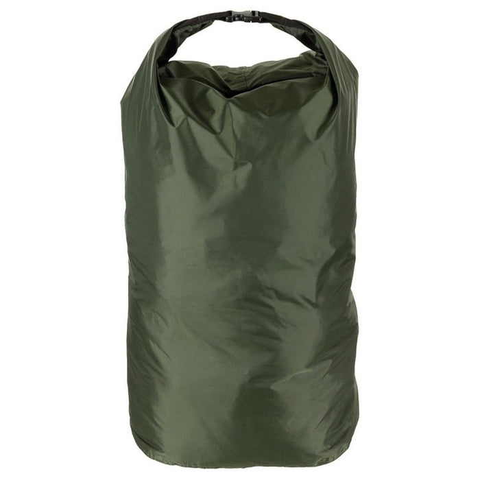 Sac sec militaire britannique original 22L olive imperméable coutures scellées roll top NOUVEAU - GoMilitar