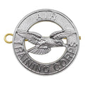 Insigne métallique Original du Corps d'entraînement aérien militaire britannique, emblème d'aigle