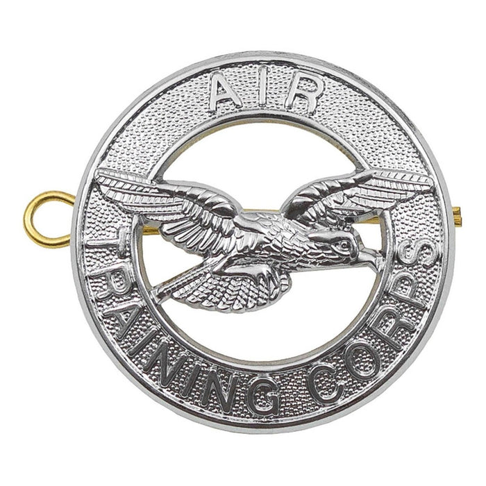 Original British Military Air Training Corps MetalCap Badge Eagle Emblem - GoMilitar