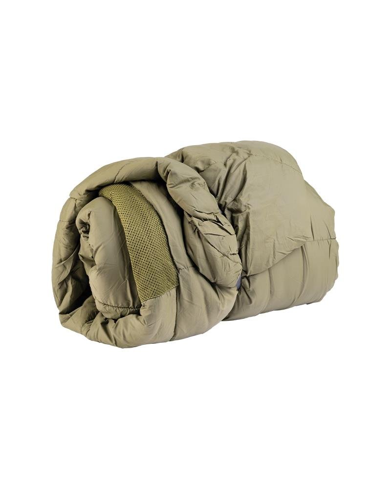 Sac de couchage d'hiver militaire britannique original en forme de maman, olive