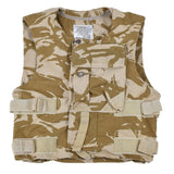 Gilet pare-balles militaire britannique d'origine DPM camouflage tactique du désert