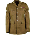 Veste militaire britannique d'origine, uniforme militaire, kaki, neuf