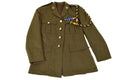 Veste militaire britannique d'origine, uniforme militaire, kaki, neuf