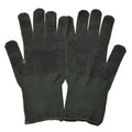 Gants militaires britanniques originaux antidérapants avec paumes en fibre d'aramide Nomex vert NEUF