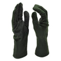 Gants militaires britanniques originaux antidérapants avec paumes en fibre d'aramide Nomex vert NEUF