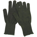 Gants militaires britanniques originaux antidérapants avec paumes en fibre d'aramide Nomex vert NEUF