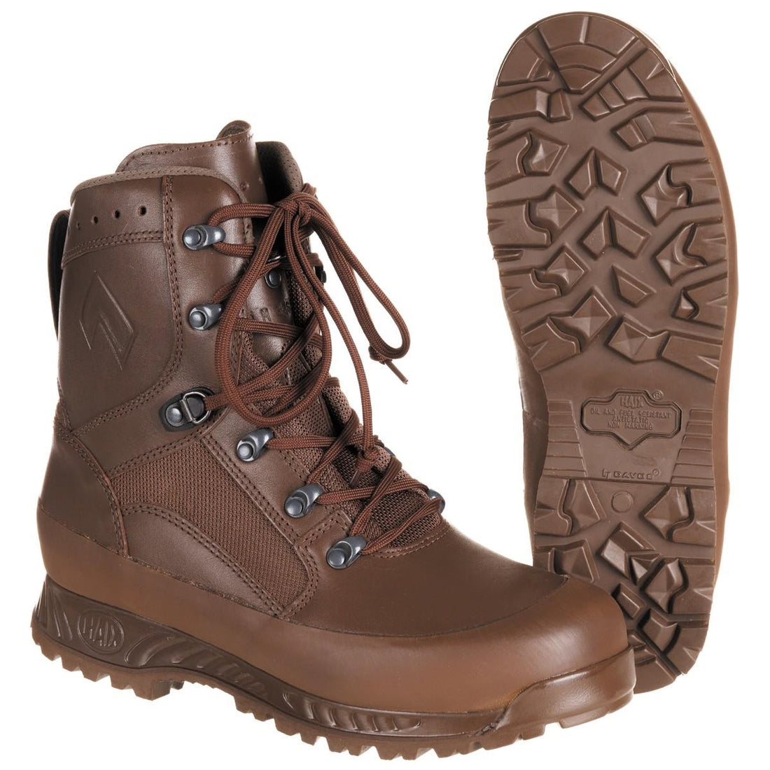 HAIX Bottes tactiques pour femmes GoreTex Membrane Desert Combat Boots Marron