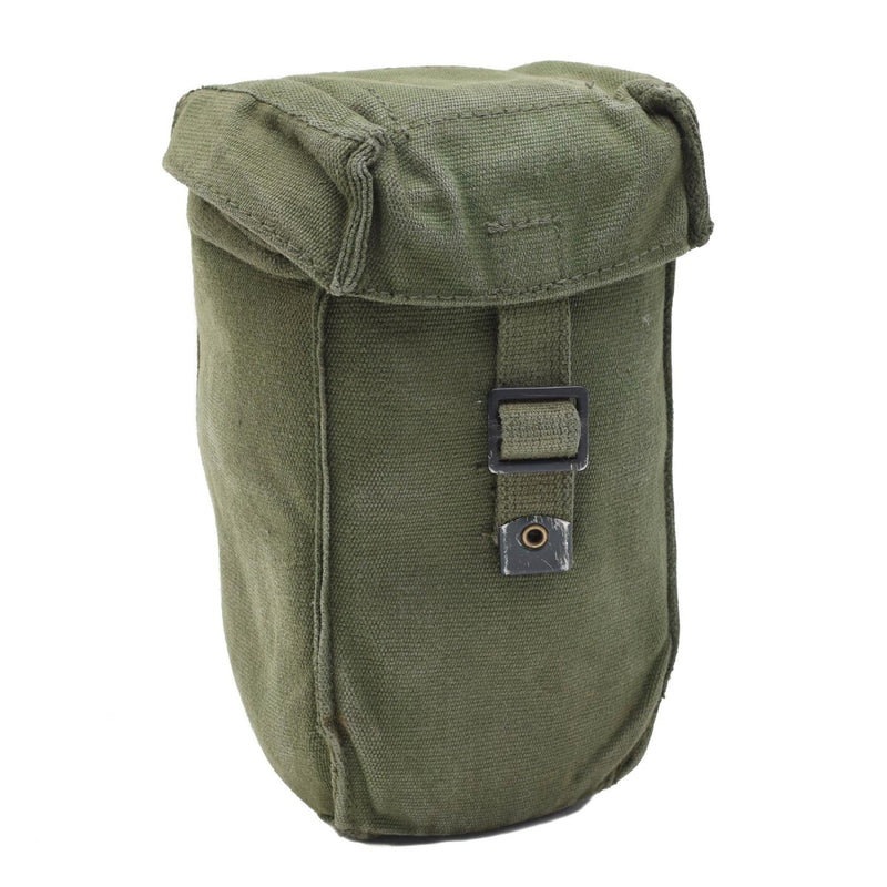 Original British military M58 water bottle pouch vintage adjustable straps Olive - GoMilitar