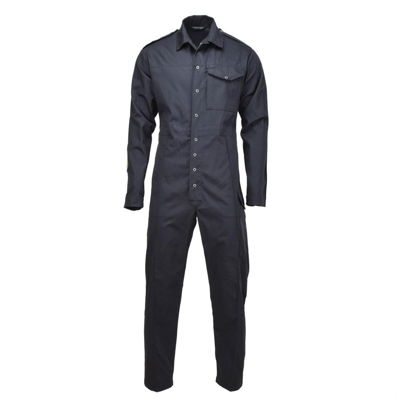 Original British Military mechanic coverall workwear uniform work jumpsuit black - GoMilitar