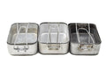 Gamelles militaires britanniques originales en aluminium pour randonnée, camping, extérieur