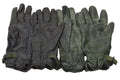 Gants en cuir d'origine britannique militaire MK II doublés vert foncé pour la protection des mains