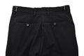 Pantalon d'uniforme militaire britannique original robe royale marine classe 2 laine noire NEUF